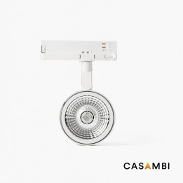 Faro TARGET proyector carril blanco 13W 15° BREAD casambi Faro 0214BR11W