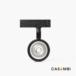 Faro TARGET proyector carril negro 13W 35° BREAD casambi Faro 0214BR32W