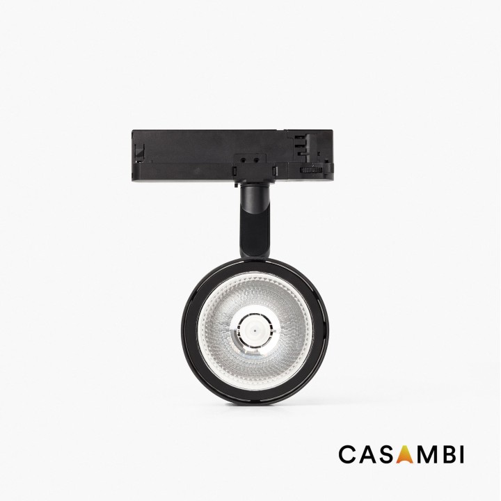 Faro TARGET proyector carril negro 13W 35° BREAD casambi Faro 0214BR32W
