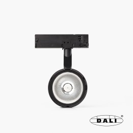 Faro TARGET proyector carril negro 13W 15° FASHION dali Faro 0214FS12D