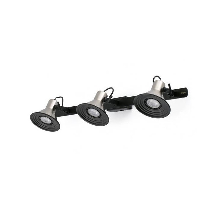 Apliques Faro CUP-3 APLIQUE SATIN NIQUEL 3 X GU10 LED 8W
