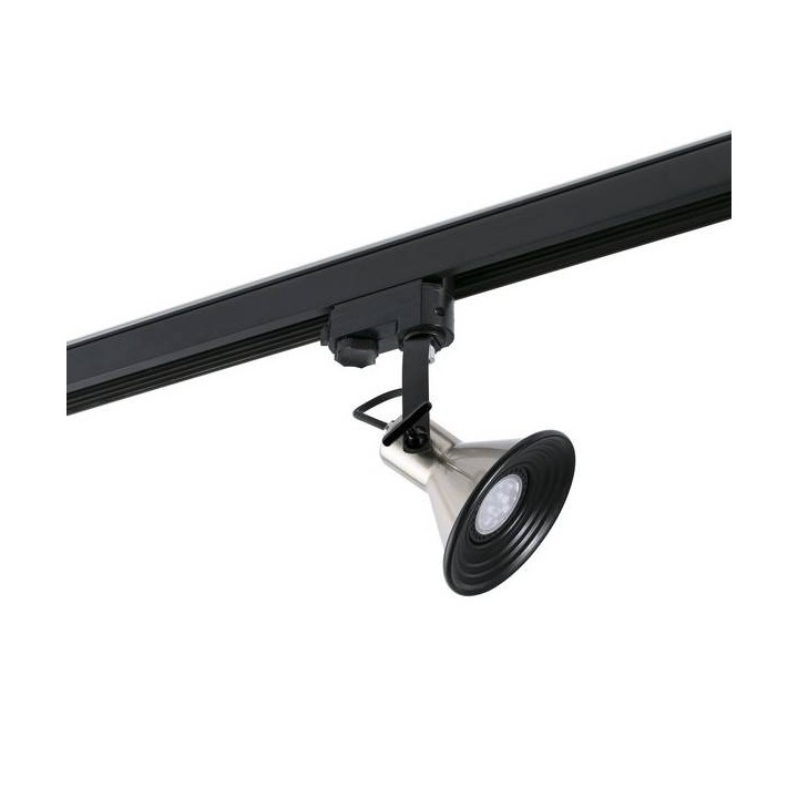 Proyectores de carril Faro CUP PROYECTOR DE CARRIL NIQUEL MATE 1XGU10 LED 8W