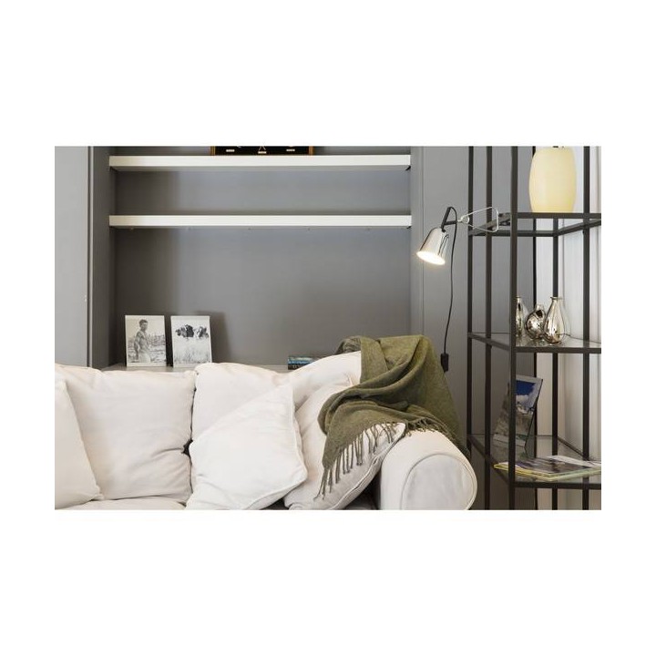 Flexos Faro STUDIO PINZA CROMO/BLANCO MATE E14