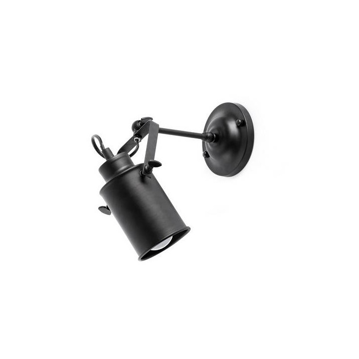 Plafones Faro LIST FOCO NEGRO 1L E27 40W
