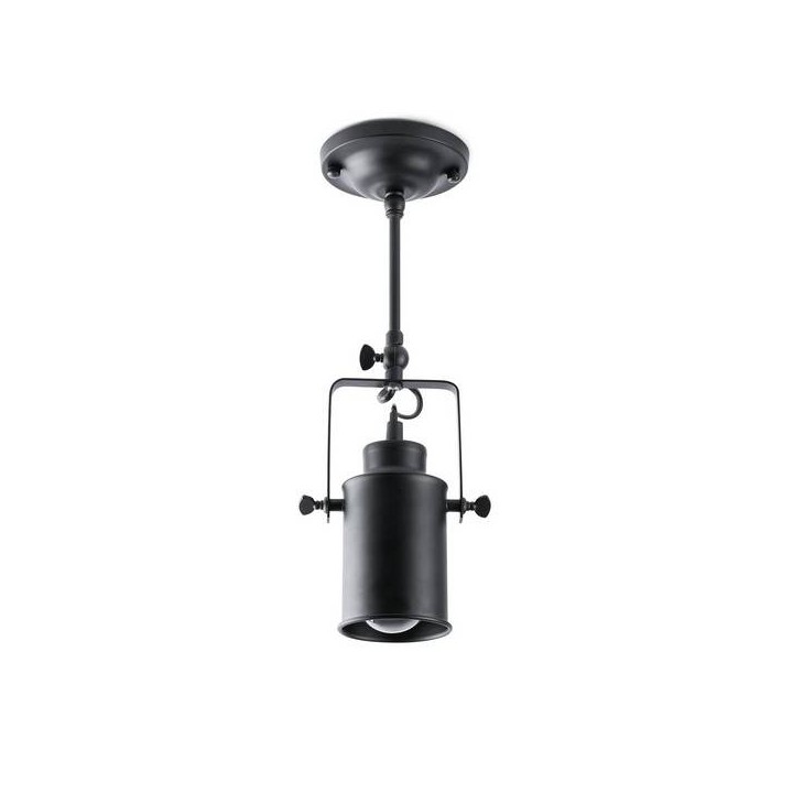Plafones Faro LIST FOCO NEGRO 1L E27 40W