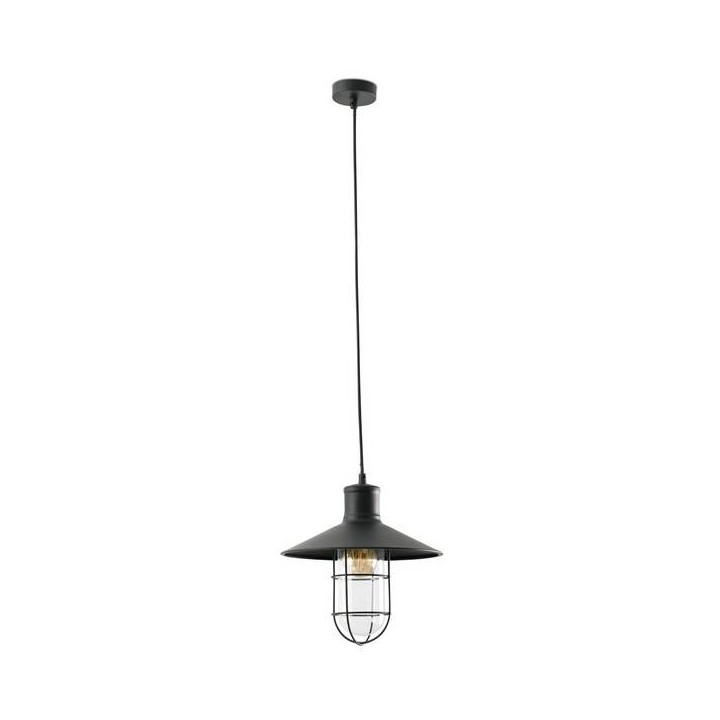 Lámparas Colgantes Faro MARINA COLGANTE NEGRO 1XE27 20W