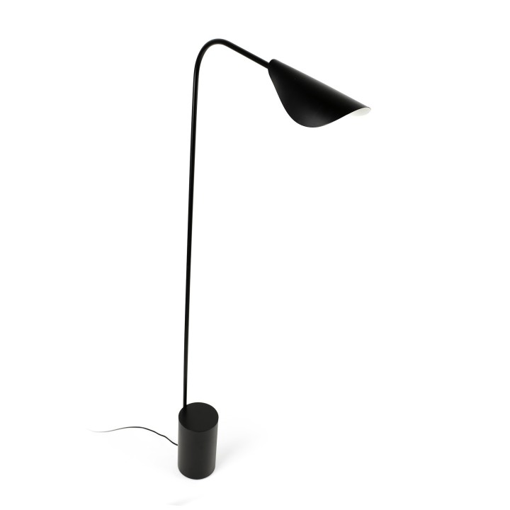 Faro LIGGERA Lámpara pie de salón negro