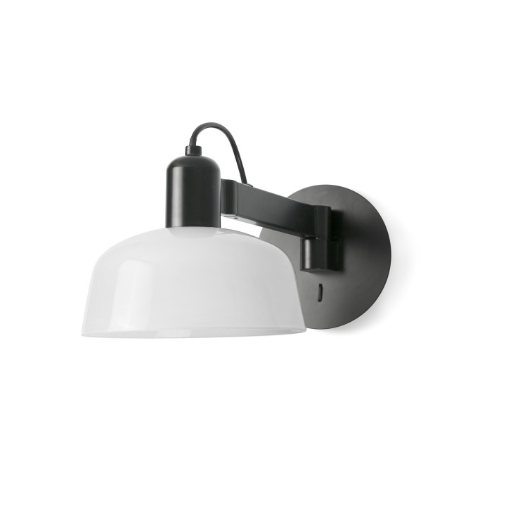 Faro TATAWIN Lámpara aplique brazo de pared blanco