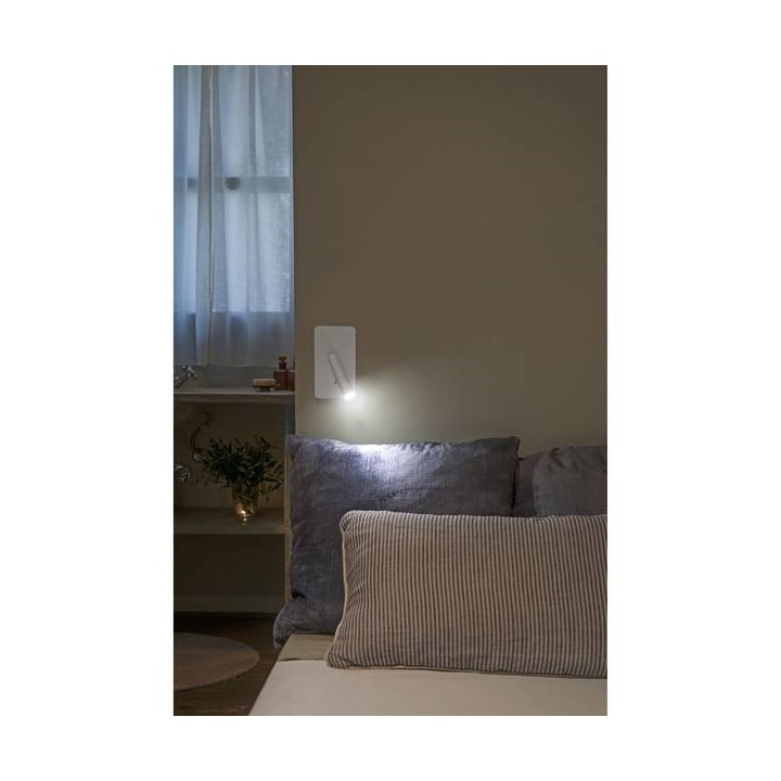 Apliques Faro SUAU LECTOR BLANCO LED 3W 3000K