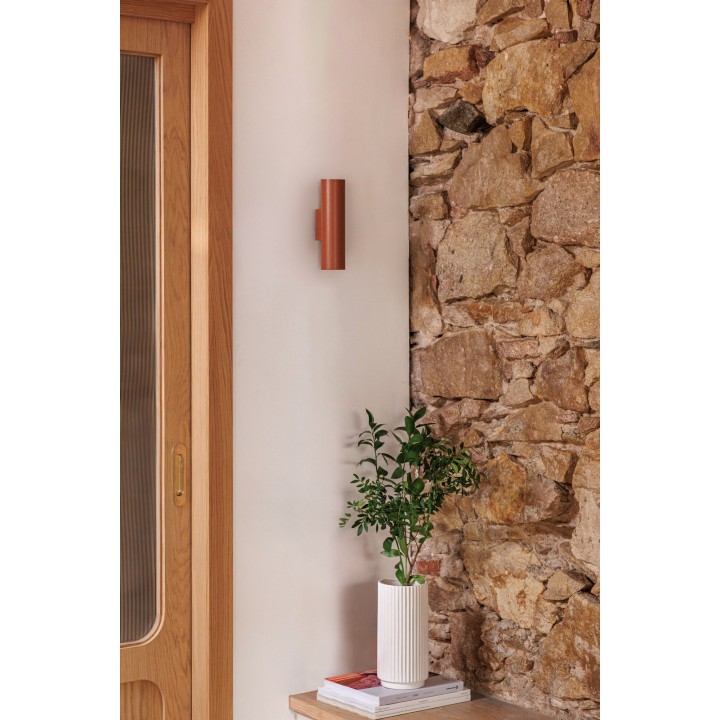 Faro STAN 2L Lámpara aplique terracota