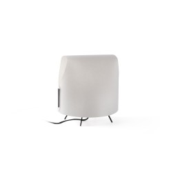 Faro LUANG XS Lámpara sobremesa negra/beige Faro 23065