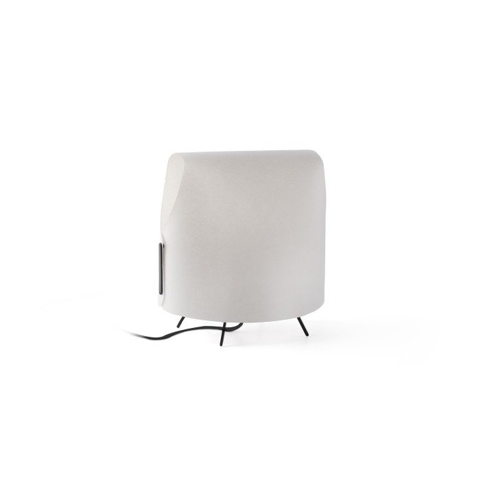 Faro LUANG XS Lámpara sobremesa negra/beige Faro 23065