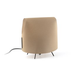 Faro LUANG XS Lámpara sobremesa negra/camel Faro 23066