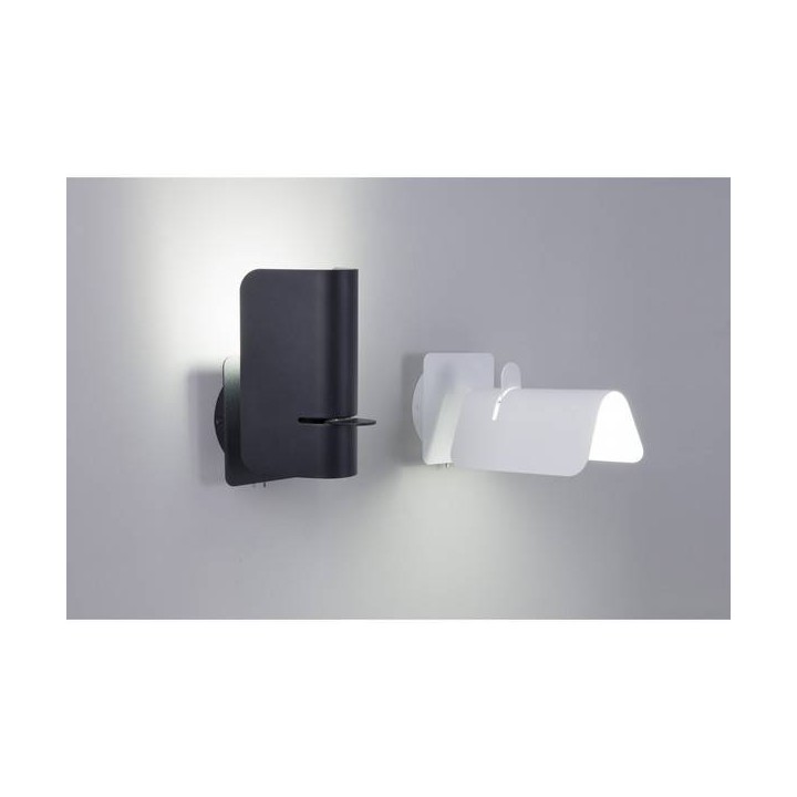 Apliques Faro SMILE APLIQUE NEGRO E27 40W