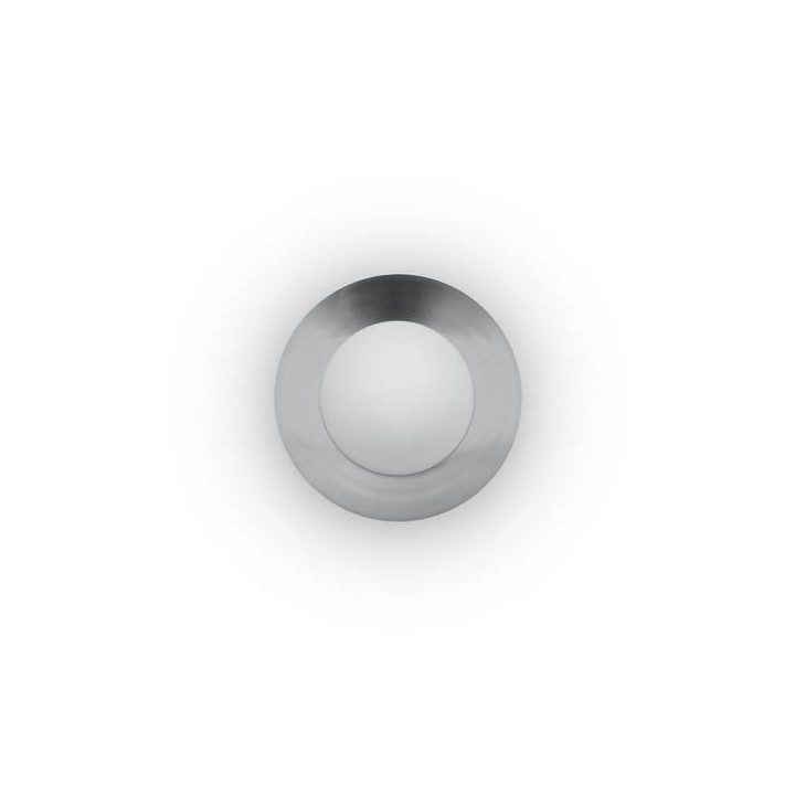 Plafones Faro SIDE PLAFON Ø200 BLANCO/NIQUEL MATE G9  28W