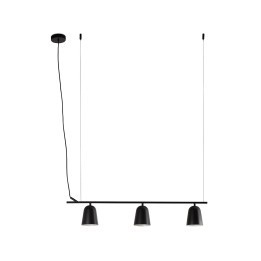 Faro STUDIO Lineal Lámpara colgante lineal negro Faro 28266