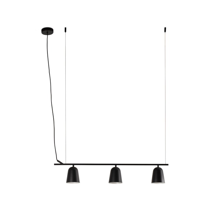 Faro STUDIO Lineal Lámpara colgante lineal negro Faro 28266