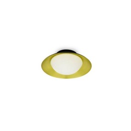Plafones Faro SIDE PLAFON Ø200 NEGRO/ORO SATINADO G9 28W