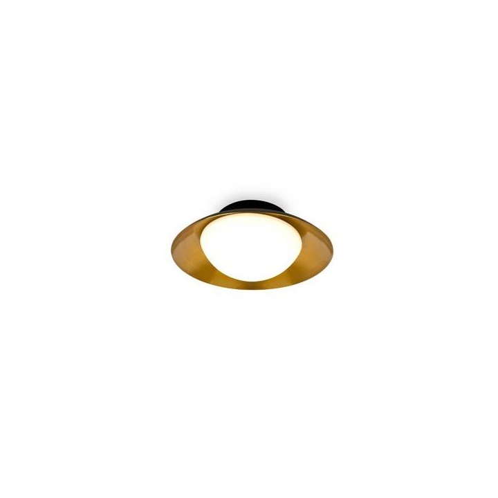Plafones Faro SIDE PLAFON Ø200 NEGRO/COBRE G9 28W