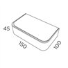 Faro VIA EVO 1130 superficie blanco 16W UGR19 3000K Low Output 80°  Casambi