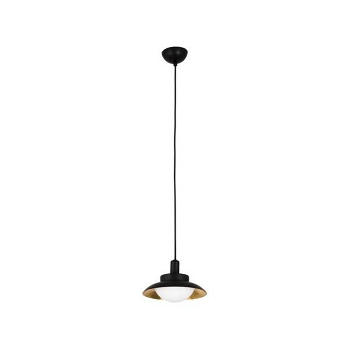 Lámparas Colgantes Faro SIDE COLGANTE Ø200 NEGRO/COBRE G9 LED 28W