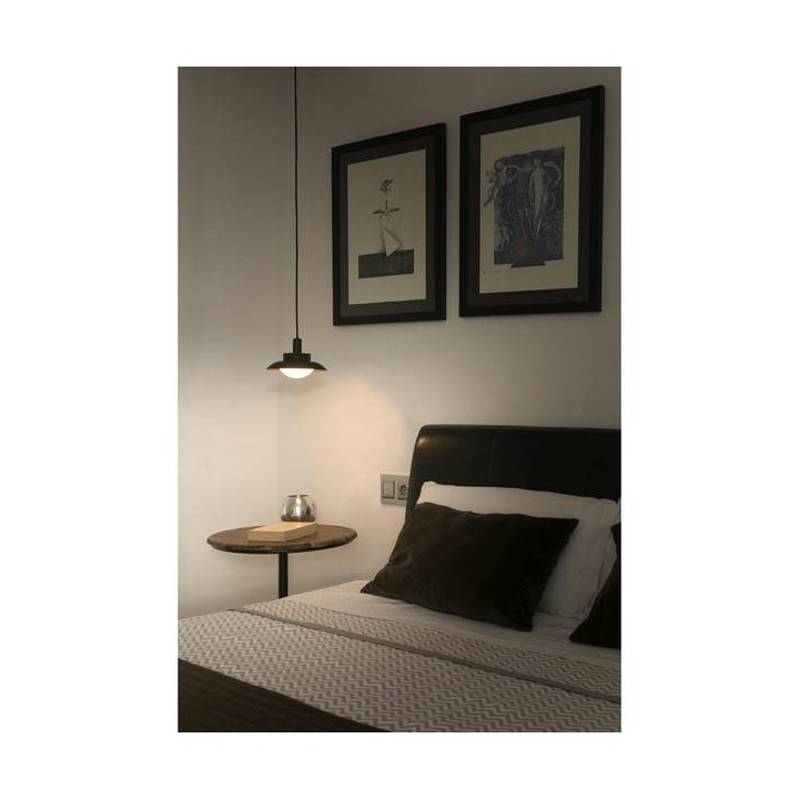 Lámparas Colgantes Faro SIDE COLGANTE Ø200 NEGRO/COBRE G9 LED 28W