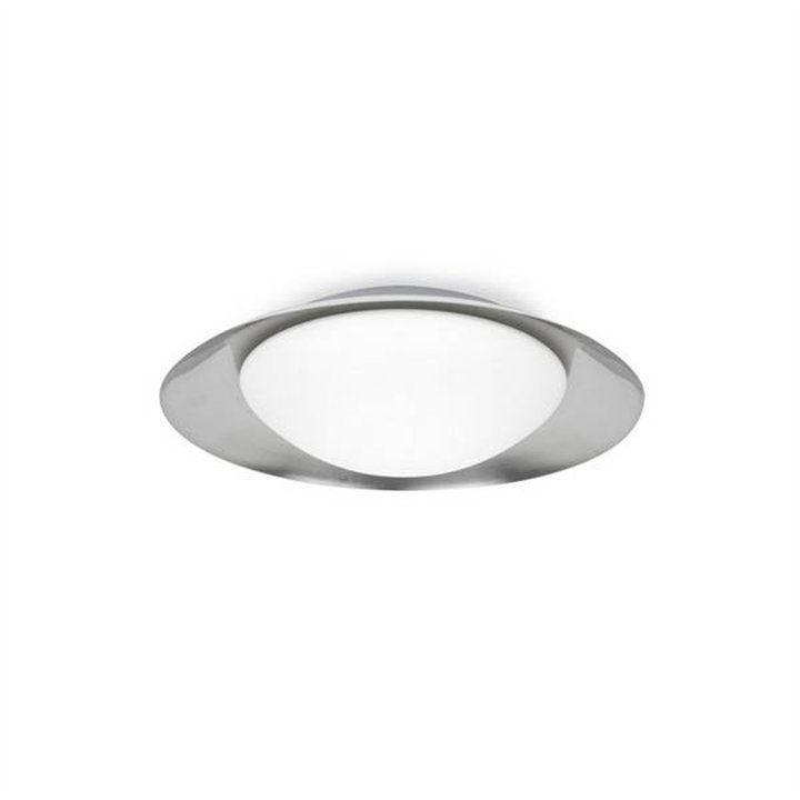 Plafones Faro SIDE PLAFON Ø390 BLANCO/NIQUEL MATE LED 15W 3000K