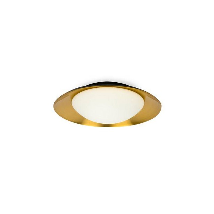 Plafones Faro SIDE PLAFON Ø390 NEGRO/COBRE 15W 3000K