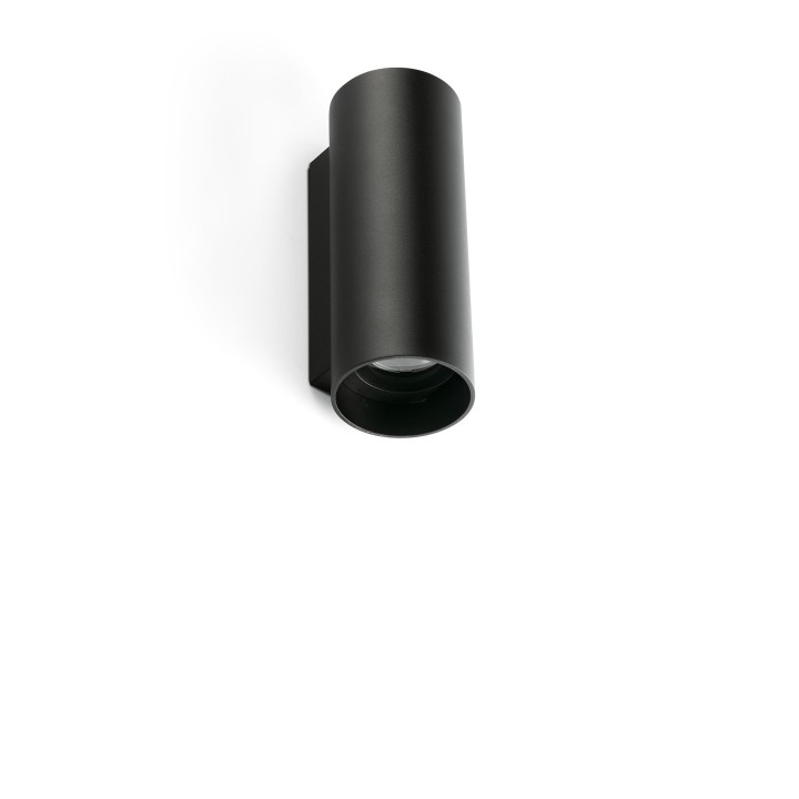 Faro KOV 2L Lámpara aplique redondo negro 3000K 34°/34° Faro 71791-235