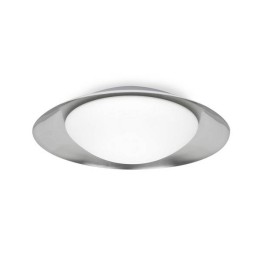 Plafones Faro SIDE PLAFON Ø450 BLANCO/NIQUEL MATE LED 20W 3000K