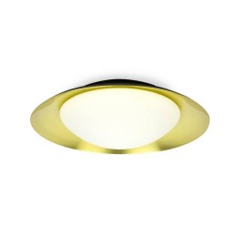 Plafones Faro SIDE PLAFON Ø450 NEGRO/ORO SATINADO LED 20W 3000K