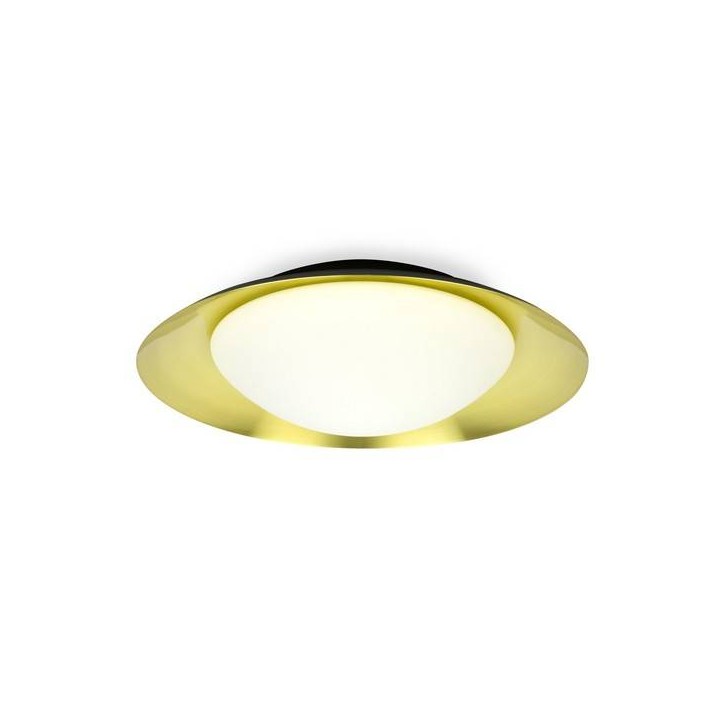 Plafones Faro SIDE PLAFON Ø450 NEGRO/ORO SATINADO LED 20W 3000K