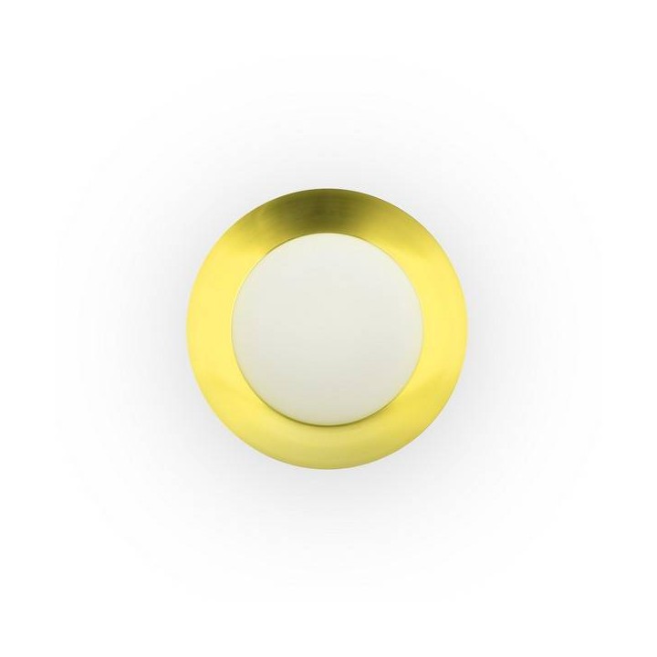 Plafones Faro SIDE PLAFON Ø450 NEGRO/ORO SATINADO LED 20W 3000K