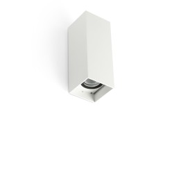 Faro KOV 2L Lámpara aplique cuadrado blanco 2700K 34°/34° Faro 71793-125