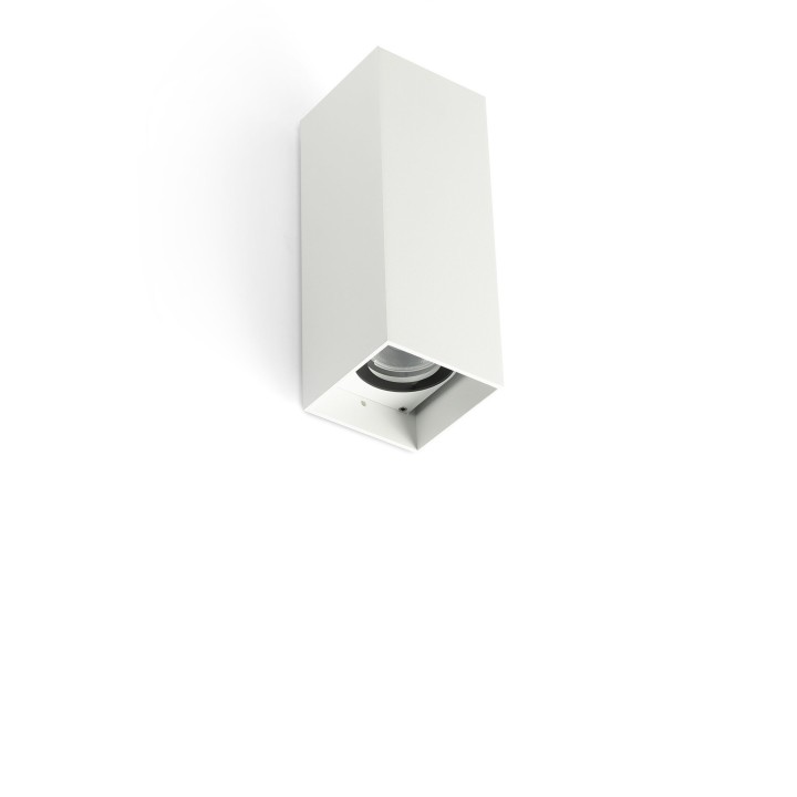 Faro KOV 2L Lámpara aplique cuadrado blanco 2700K 34°/34° Faro 71793-125