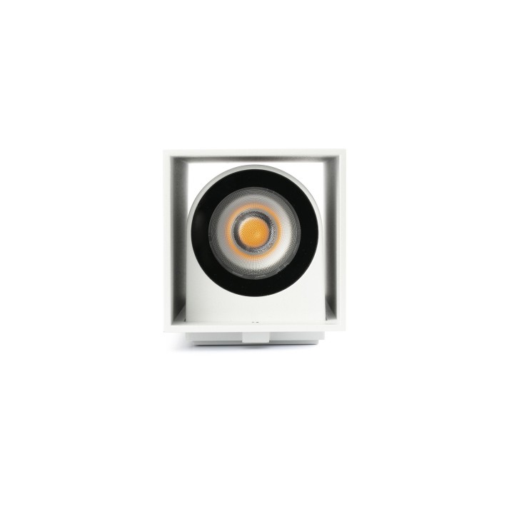 Faro KOV 2L Lámpara aplique cuadrado blanco 2700K 34°/34°
