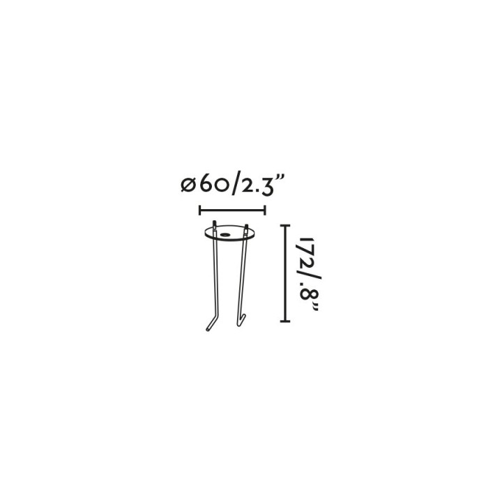 Faro PUK 59/85 Accesorio anclaje al suelo
