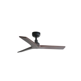Faro KLIM S Ventilador negro/nogal DC SMART Faro 34278WP