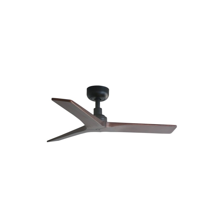 Faro KLIM S Ventilador negro/nogal DC SMART Faro 34278WP