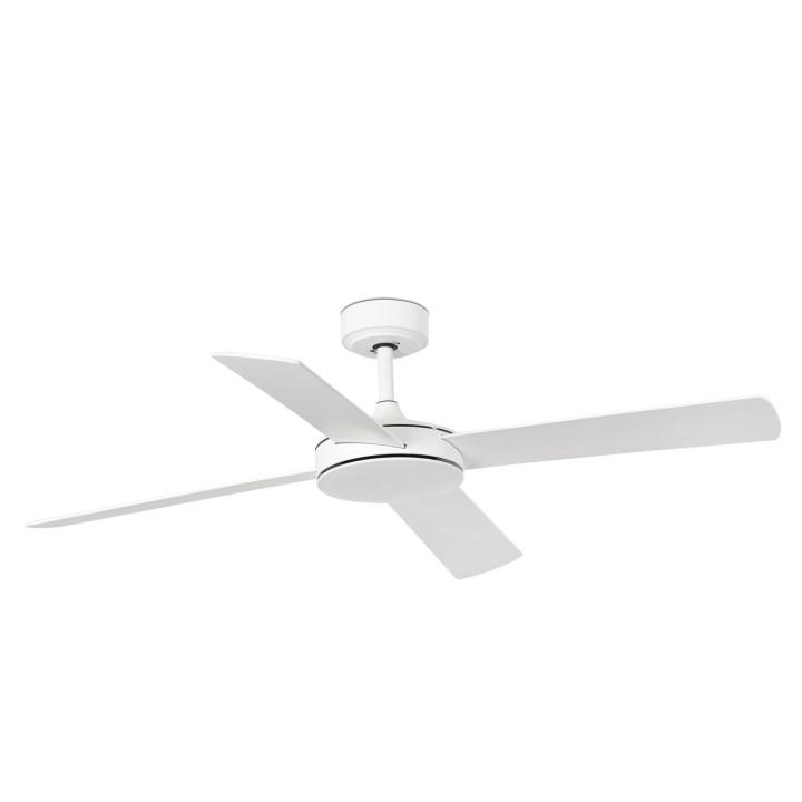Faro MALLORCA L Ventilador blanco/arce SMART