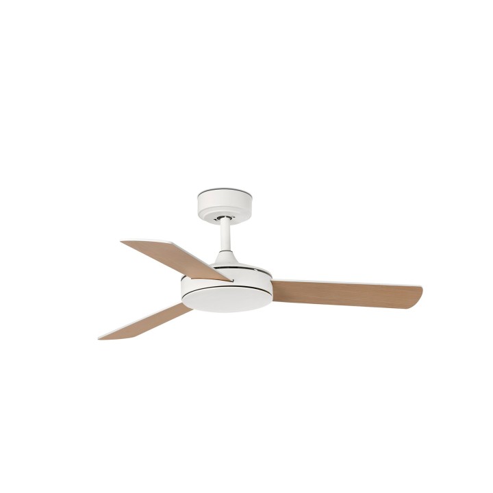 Faro MINI MALLORCA S Ventilador blanco/arce SMART Faro 33603DCWP