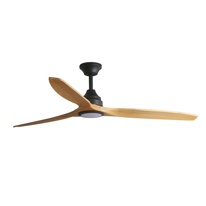 Faro ALO L Ventilador blanco/madera DC SMART CCT Faro 33719DCWP