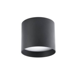 Plafones Faro NATSU PLAFON NEGRO LED 30W 3000K