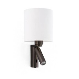 Apliques Faro ROB APLIQUE BRONCE E27 60W LED 3W 3000K