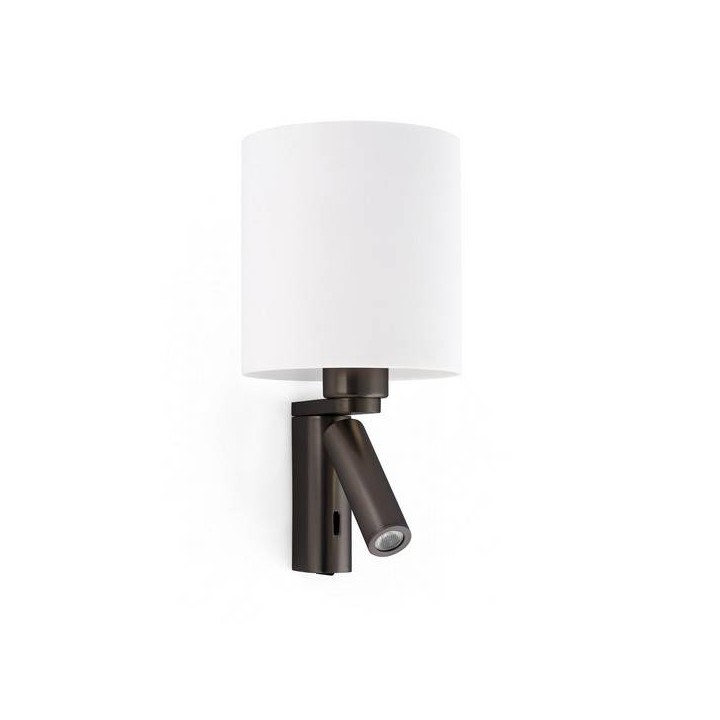 Apliques Faro ROB APLIQUE BRONCE E27 60W LED 3W 3000K