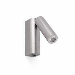 Apliques Faro ROB LECTOR  NIQUEL MATE LED 3W 3000K