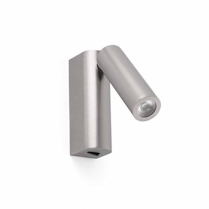 Apliques Faro ROB LECTOR  NIQUEL MATE LED 3W 3000K