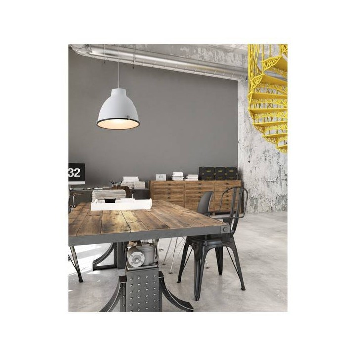 Lámparas Colgantes Faro CHARLOTTE COLGANTE BLANCO 1XE27 60W