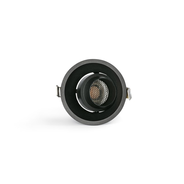 Faro TULIPA downlight orientable negro 10W 4000K   55°  Casambi