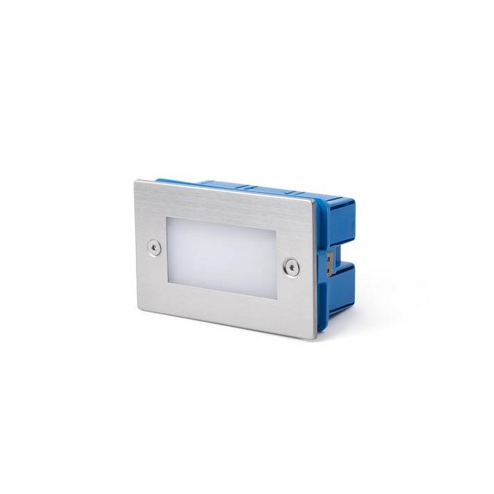 Lámparas de Exterior -  Lámparas empotrables Faro GRON EMPOTRABLE NIQUEL MATE LED 1W 3000K